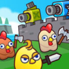 Merge Cannon: Chicken Defender